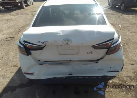 2017 Toyota Yaris Ia из США, поврежденный, VIN 3MYDLBYVXHY157008